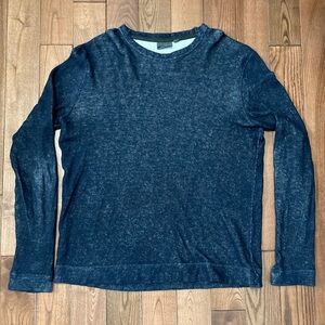 Naked & Famous Slim Crewneck Vintage Double Face Sweater - Medium